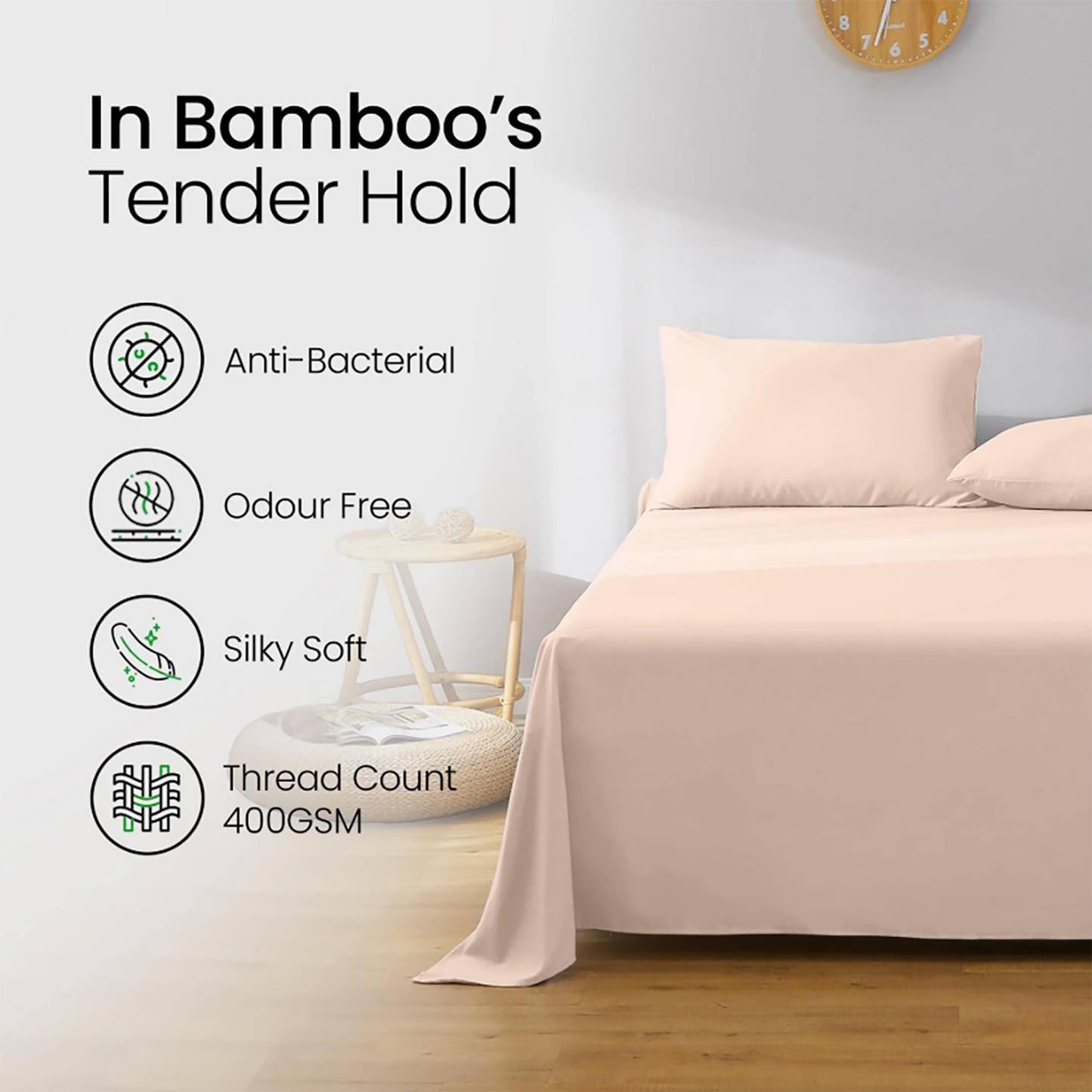 Luxury Bamboo Bed Sheet Set