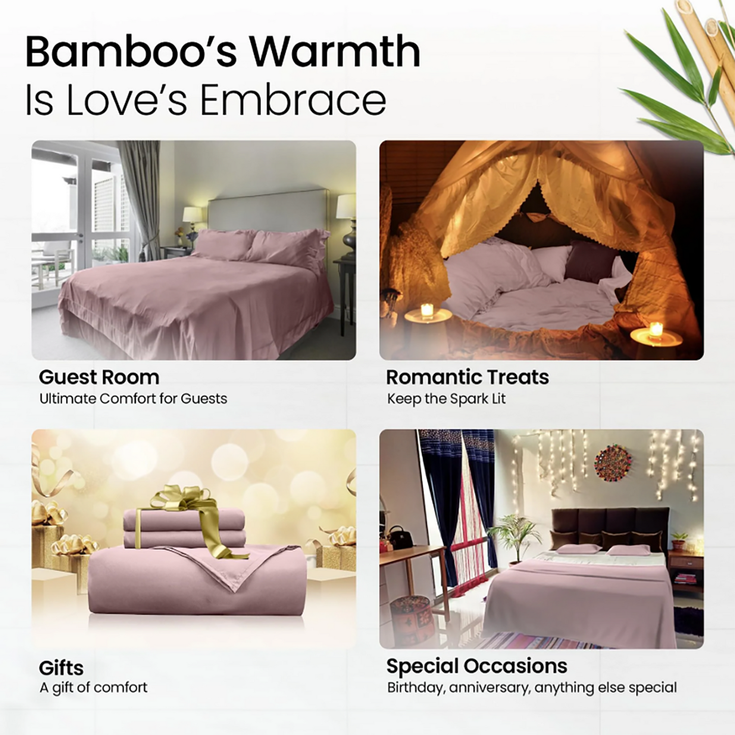 Luxury Bamboo Bed Sheet Set